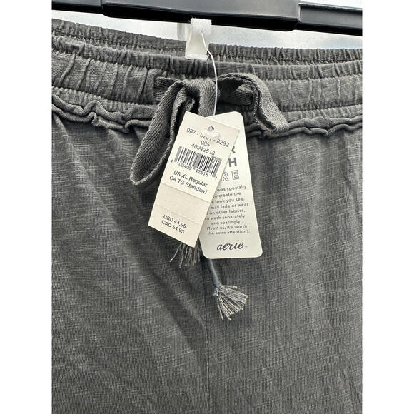 Aerie Ruffled Trim Lounge Pants - Picture 3 of 3